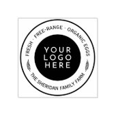 Aangepaste Logo Klassieke Boerderij voor de Klassi Rubberstempel (Afrduk)