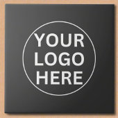 Aangepaste Logo L Professional promotiegrijs Tegeltje