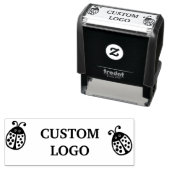 Aangepaste Logo Ladybug Zelfinktende Stempel (In situ)