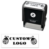 Aangepaste Logo Ladybug Zelfinktende Stempel (In situ)