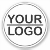 Aangepaste logo laptop zakelijke sticker (Voorkant)