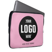 Aangepaste Logo-laptophoes van neopreen – 13 inch Laptop Sleeve (Voorkant Rechts)