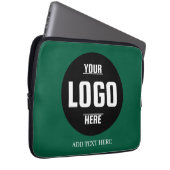 Aangepaste Logo-laptophoes van neopreen – 13 inch Laptop Sleeve (Voorkant Rechts)
