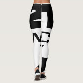 Aangepaste Logo Leggings (Achterkant)