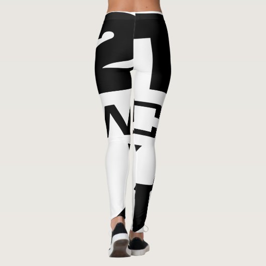 Aangepaste Logo Leggings (Achterkant)