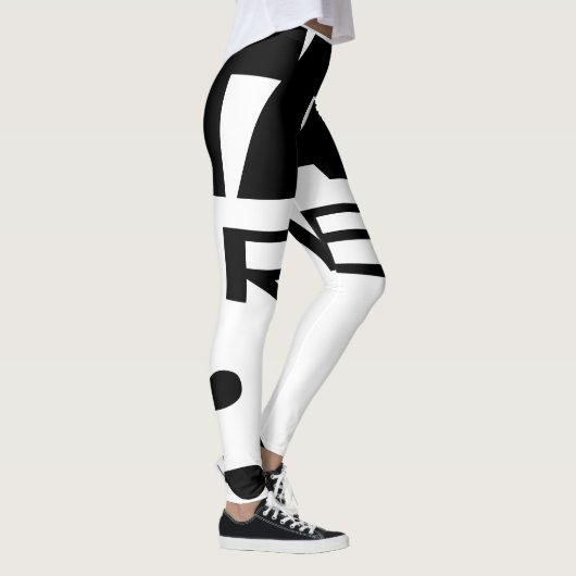 Aangepaste Logo Leggings (Rechts)