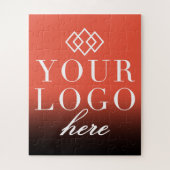 Aangepaste Logo Legpuzzel (Verticaal)