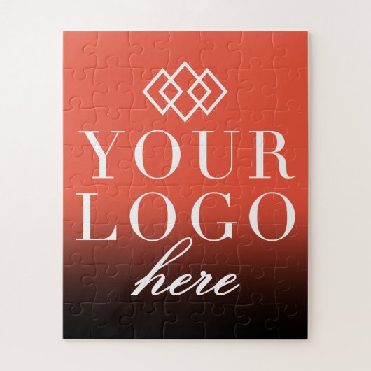 Aangepaste Logo Legpuzzel (Verticaal)