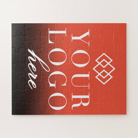 Aangepaste Logo Legpuzzel (Horizontaal)