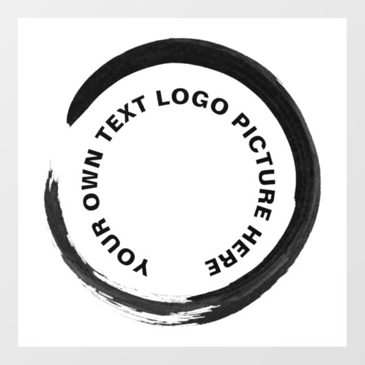 Aangepaste Logo magneet Raamsticker (Vel)