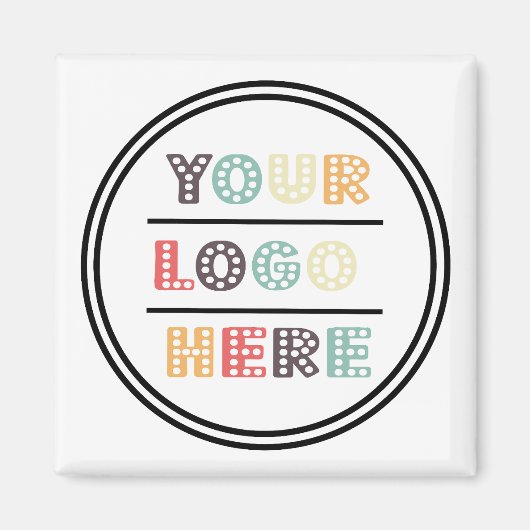 Aangepaste Logo-magneten voor zakelijke marketing Magneet (Voorkant)