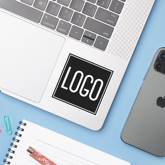 Aangepaste Logo-marketing Sticker (Laptop met iPhone)