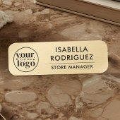 Aangepaste Logo Medewerker Magnetische Veiligheid Naamplaatje