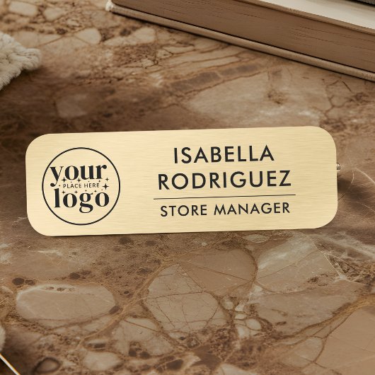 Aangepaste Logo Medewerker Magnetische Veiligheid  Naamplaatje