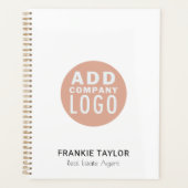 Aangepaste Logo Medewerker Makelaar Aangepast 2026 Planner (Voorkant)