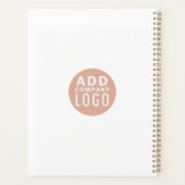 Aangepaste Logo Medewerker Makelaar Aangepast 2026 Planner (Achterkant)