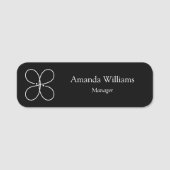 Aangepaste Logo-medewerker Naamplaatje (Voorkant)