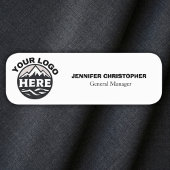 Aangepaste Logo Medewerker Promotiebedrijf Magneti Naamplaatje