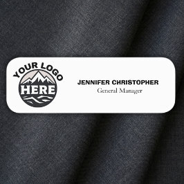 Aangepaste Logo Medewerker Promotiebedrijf Magneti Naamplaatje