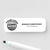 Aangepaste Logo Medewerker Promotiebedrijf Magneti Naamplaatje (In situ)