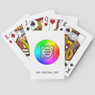 Aangepaste logo merk bulk promo speelkaarten