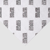 Aangepaste logo merkbedrijf verpakking tissuepapier (Detail)
