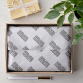 Aangepaste logo merkbedrijf verpakking tissuepapier (Geschenk)