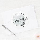Aangepaste logo merksticker ronde sticker (Envelop)