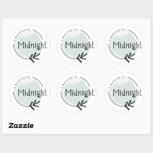 Aangepaste logo merksticker ronde sticker