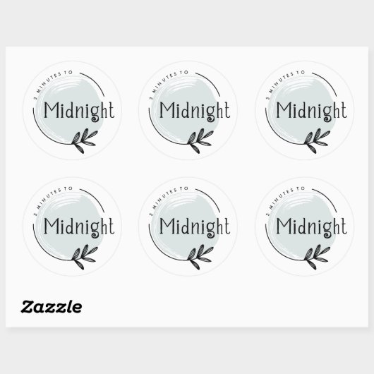 Aangepaste logo merksticker ronde sticker (Vel)