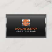 Aangepaste Logo met metalen vorm Visitekaartje (Voorkant)