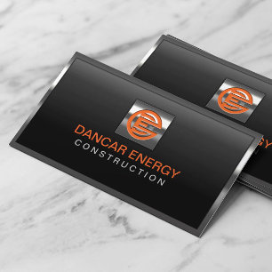 Aangepaste Logo met metalen vorm Visitekaartje