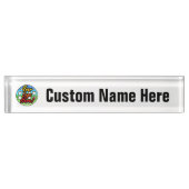 Aangepaste Logo met speciale aandacht voor bedrijv Naambordje (Voorkant)