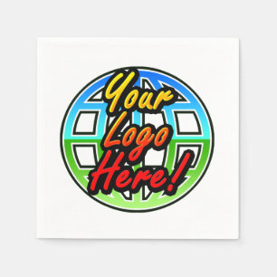 Aangepaste Logo met speciale aandacht voor bedrijv Servetten