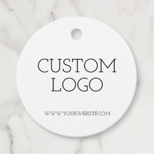 Aangepaste Logo Modern Favor Tags Bedankjes Labels