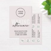 Aangepaste Logo Moderne Kaart na wassen (Bureau)