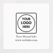 Aangepaste Logo | Moderne minimalistische corporat Labels (Design 2)