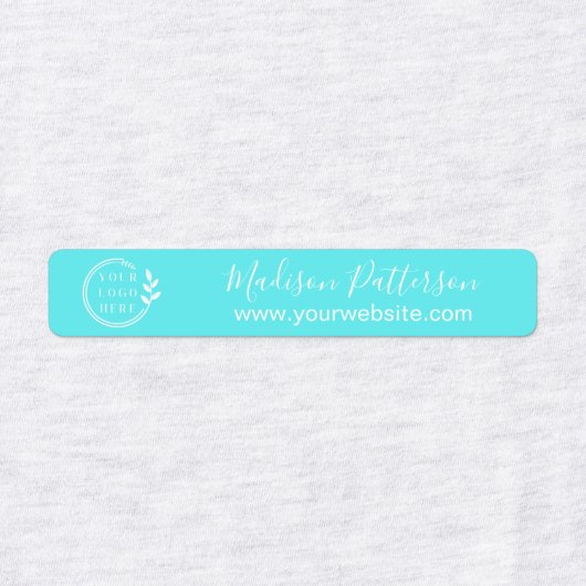 Aangepaste Logo Moderne Minimalistische sociale me Labels (Design 1)