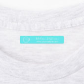 Aangepaste Logo Moderne Minimalistische sociale me Labels (Aangebracht)