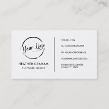 Aangepaste logo moderne minimalistische sociale me