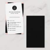 Aangepaste Logo moderne sociale media-pictogrammen Visitekaartje (Voorkant / Achterkant)