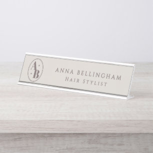 Aangepaste Logo-Mok   Gepersonaliseerde zakelijke  Bureau Naambordje