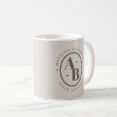 Aangepaste Logo-Mok | Gepersonaliseerde zakelijke  Koffiemok (Voorkant rechts)