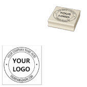 Aangepaste Logo Naam E-mail Ronde Rubber Stamp Sja Rubberstempel (Gestempeld)