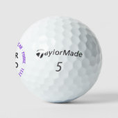 Aangepaste Logo Naam Slogan Stamps Golfballen Sjab (Logo)