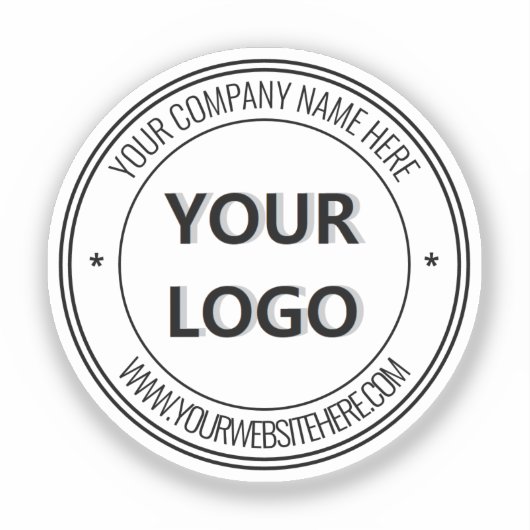 Aangepaste Logo naam speciale promotie Aangepast m Sticker (Voorkant)