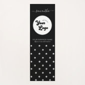 Aangepaste Logo Naam Tekst Modern Bedrijf Yogamat (Voorkant)