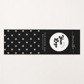 Aangepaste Logo Naam Tekst Modern Bedrijf Yogamat (Voorkant (horizontaal))