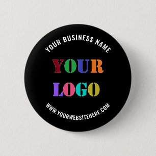 Aangepaste Logo Naam Website Kleuren Button Promot