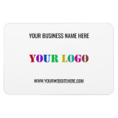 Aangepaste Logo Naam Website Promotie magneet Cade (Horizontaal)